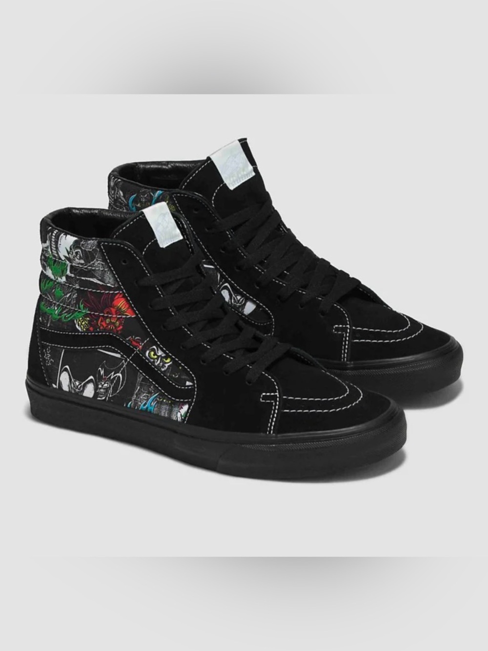 Vans x Disney 100 Sk8-Hi Villains sneakers W6 M4.5